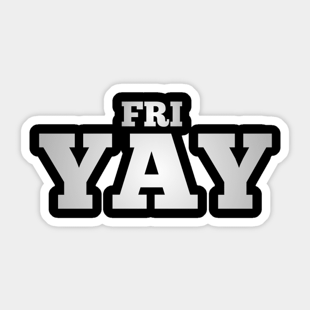 FRIYAY Sticker by aboss